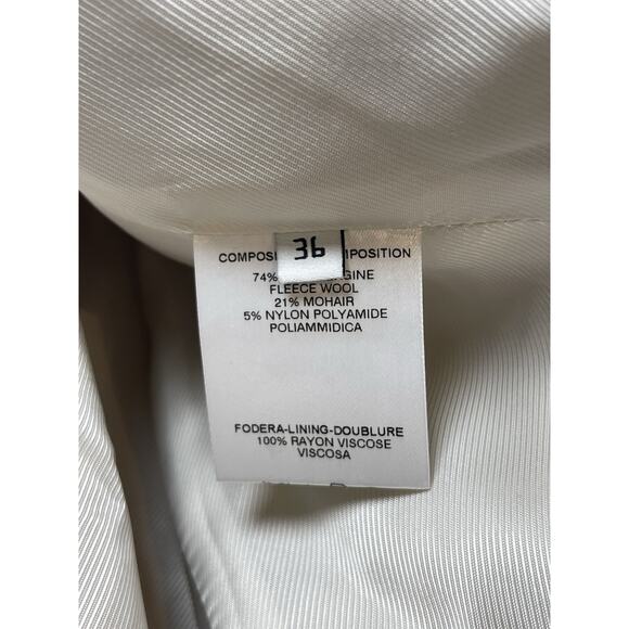 Authenticated Balenciaga Wool Blend Oversized Coat Jacket Chest 52 Retail $1500 - Picture 11 of 16